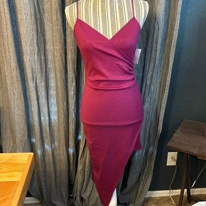 NWT Honey and Roses Glitter Pink Dress